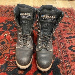 RUGGED LOGGER NINE LOGGER BOOTS